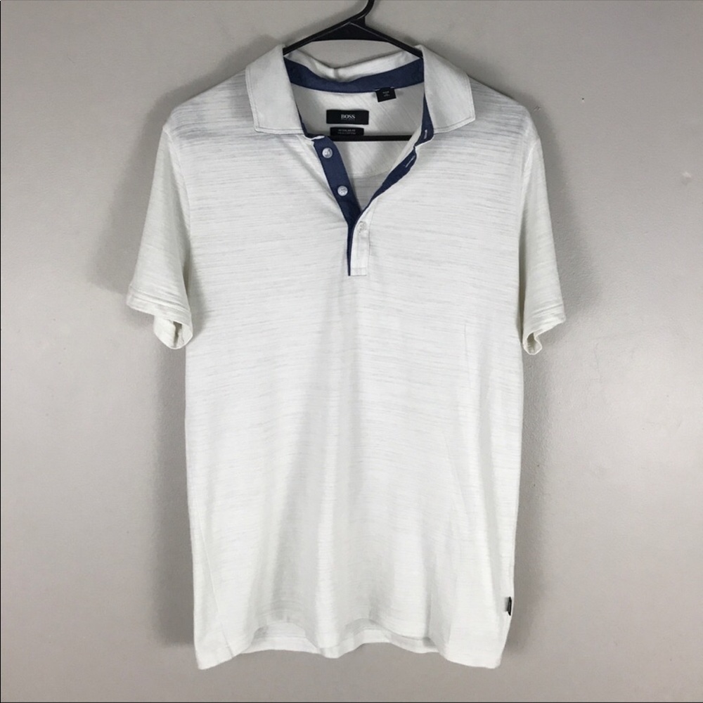 Hugo Boss White Short Sleeve polo shirt